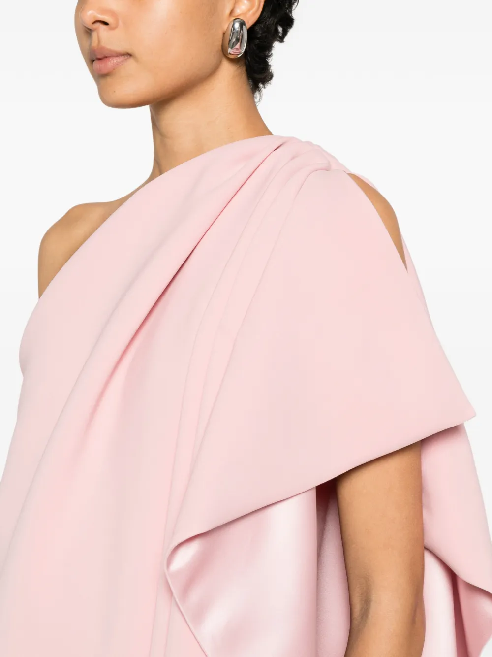 JEAN-LOUIS SABAJI Asymmetrische jurk Roze