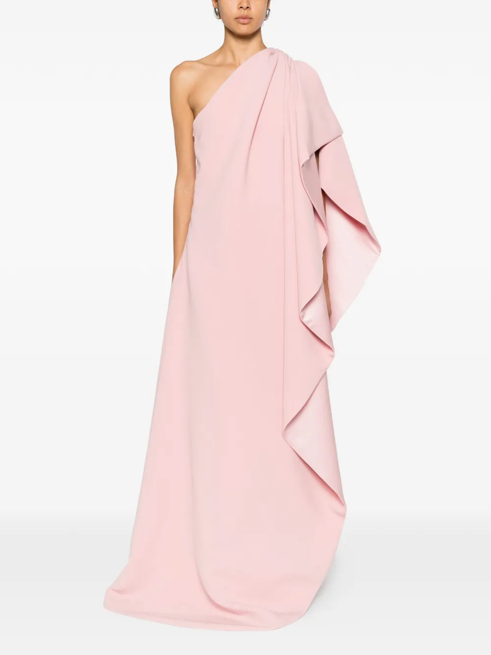 JEAN-LOUIS SABAJI Asymmetrische jurk Roze