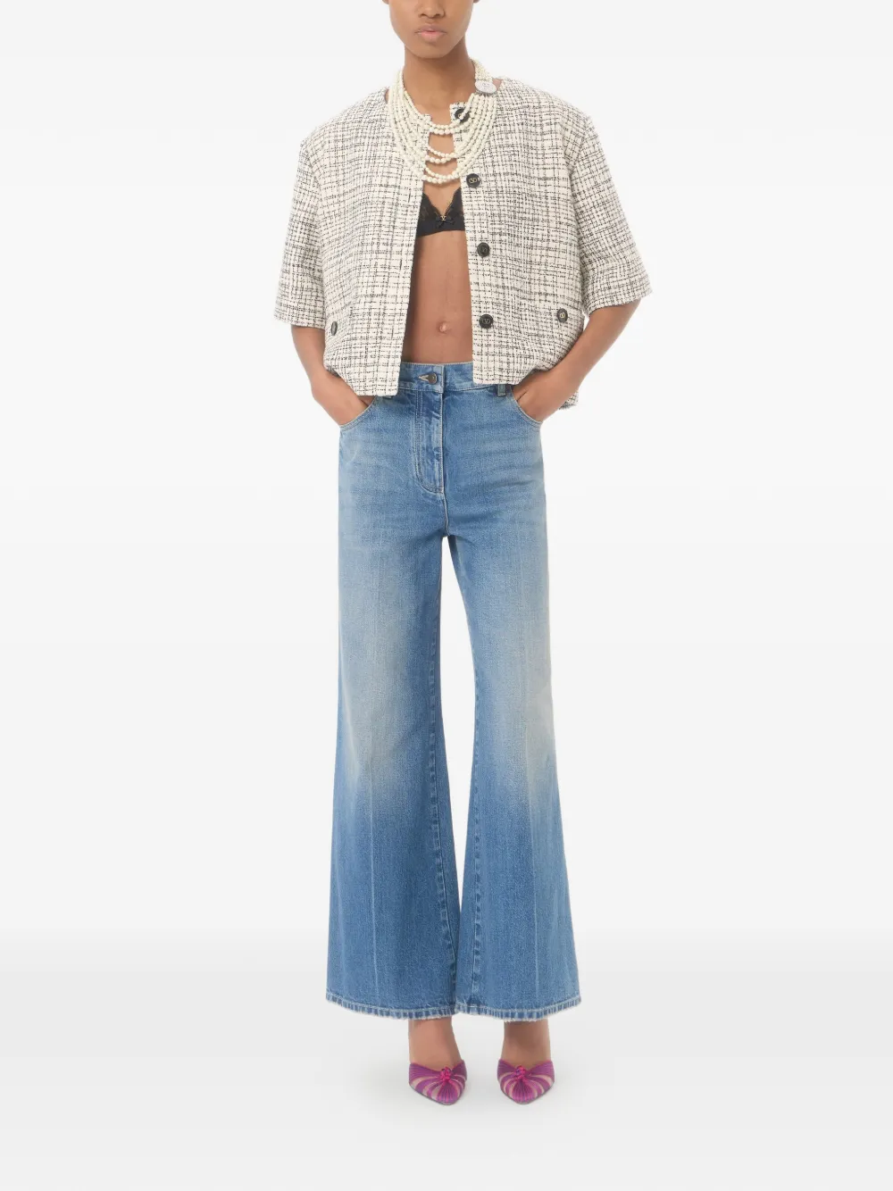 Valentino Garavani Denim broek Blauw