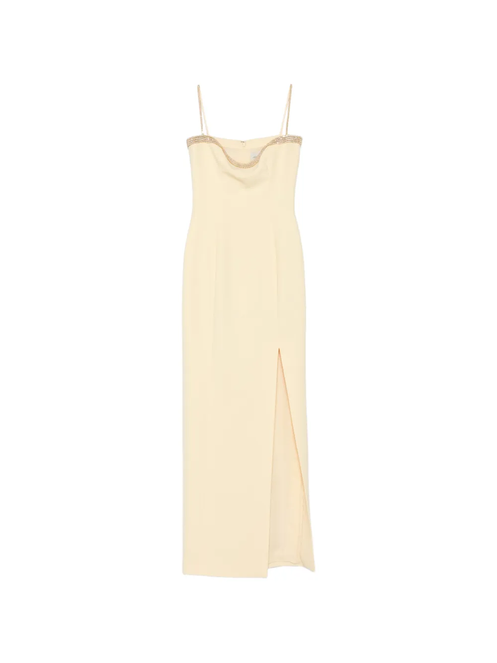 JEAN-LOUIS SABAJI beaded crepe dress - Toni neutri