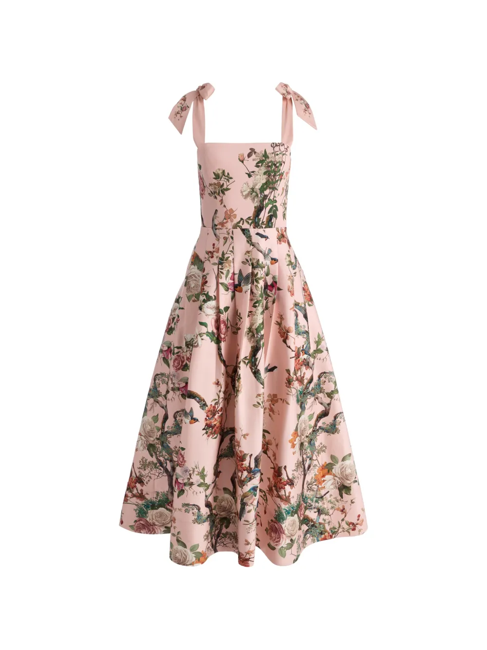 alice + olivia Hana floral-pattern midi dress - Rosa