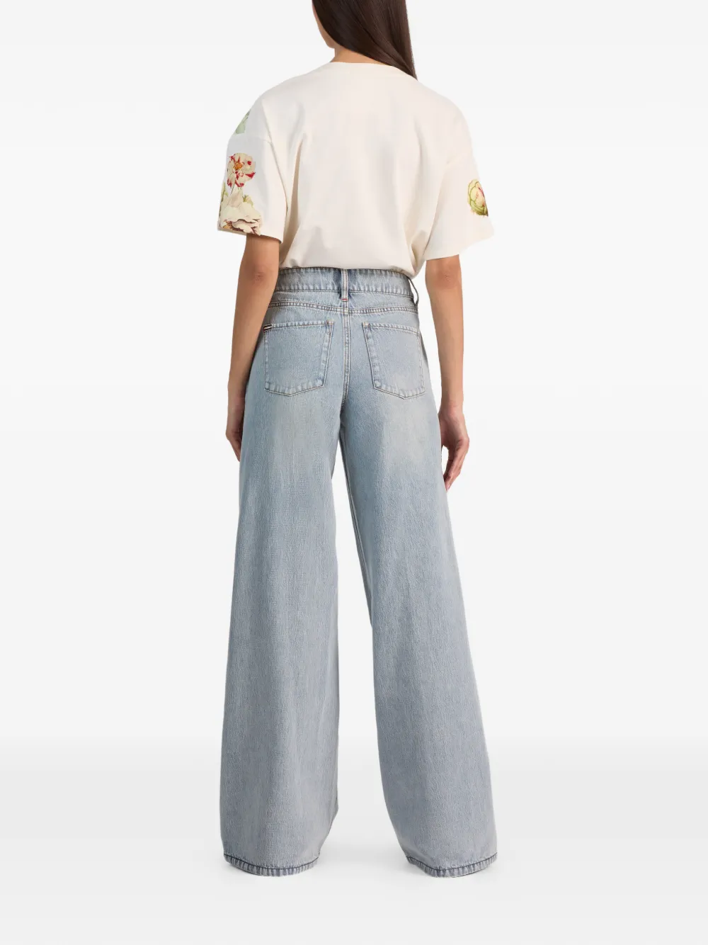 alice + olivia Amazing jeans met bloemenprint Blauw