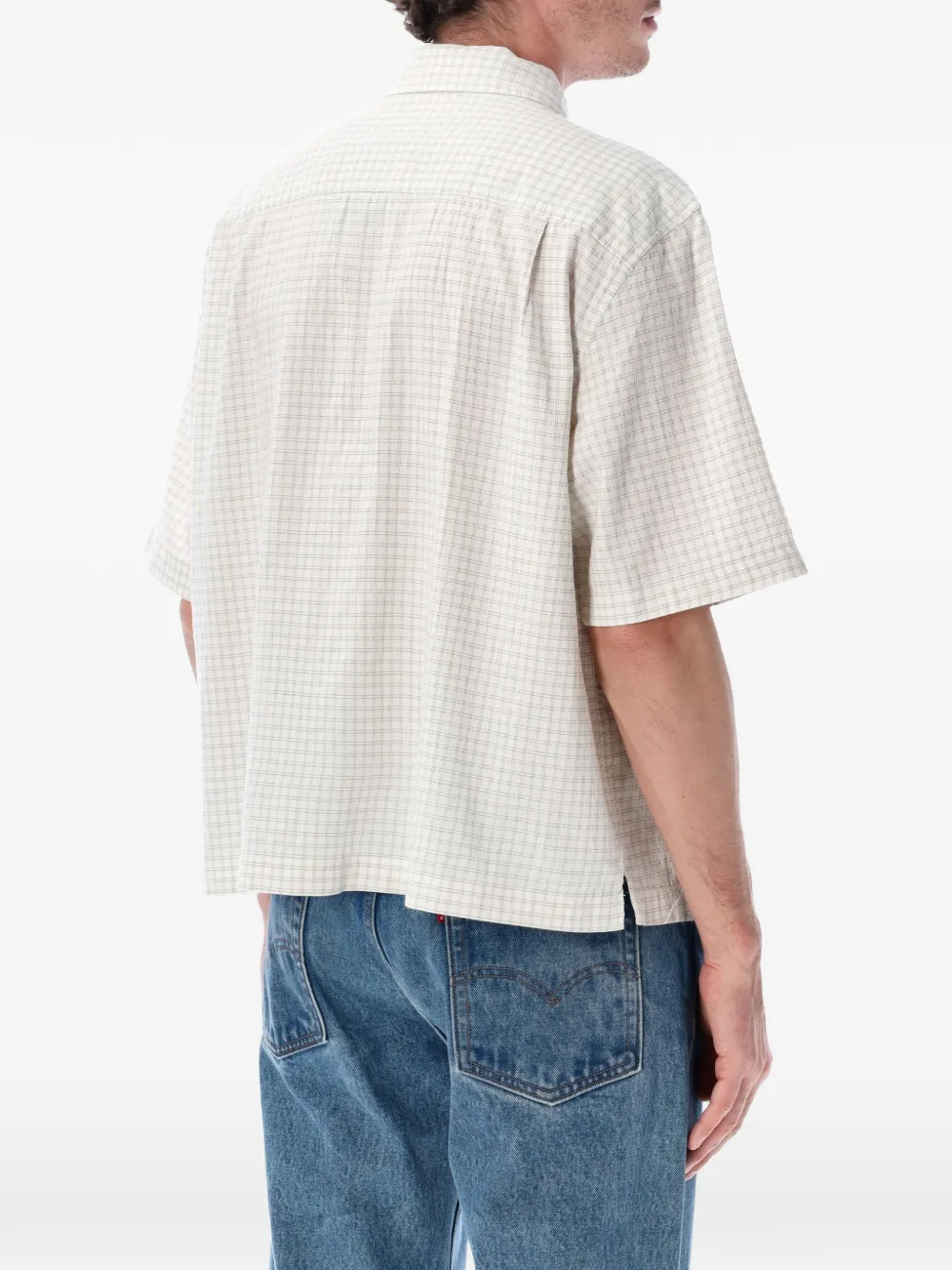 Levi's Geruit overhemd Wit