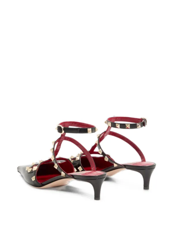 Valentino Garavani ロックスタッズ パンプス | ブラック | FARFETCH JP