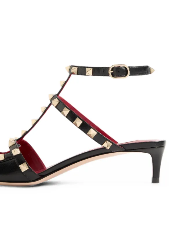 Valentino Garavani ロックスタッズ パンプス | ブラック | FARFETCH JP
