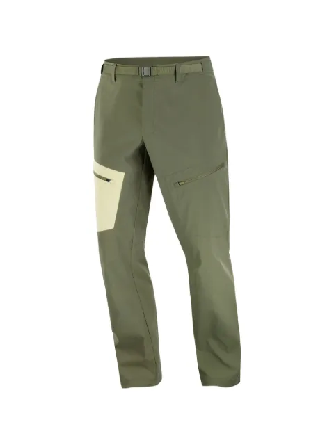 Salomon panelled-belted hiking trousers