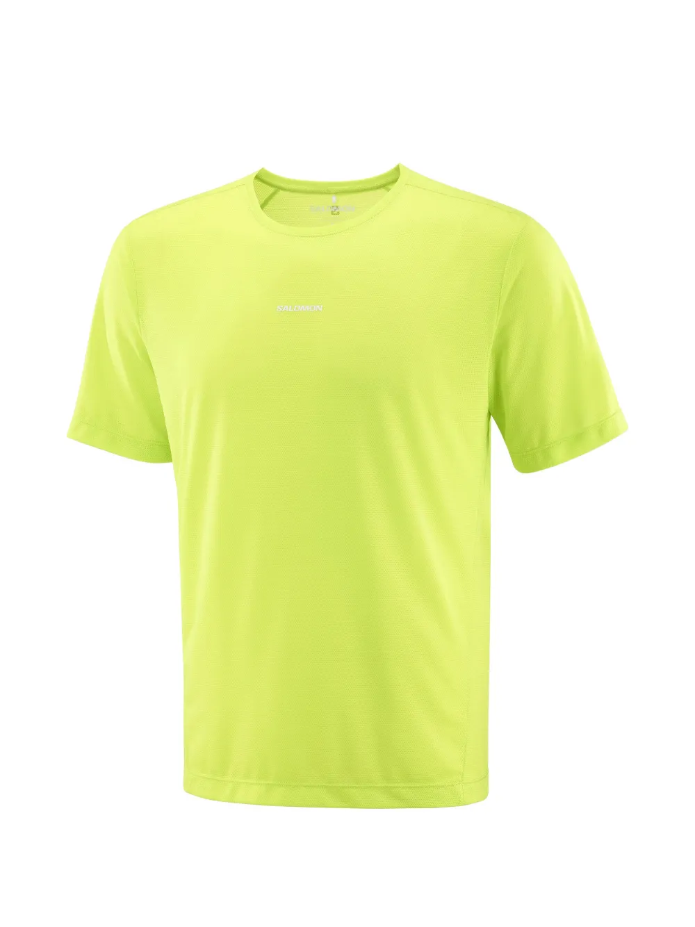 Salomon logo-print mesh t-shirt - Grün