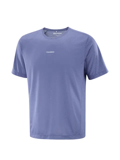 Salomon logo-print mesh t-shirt