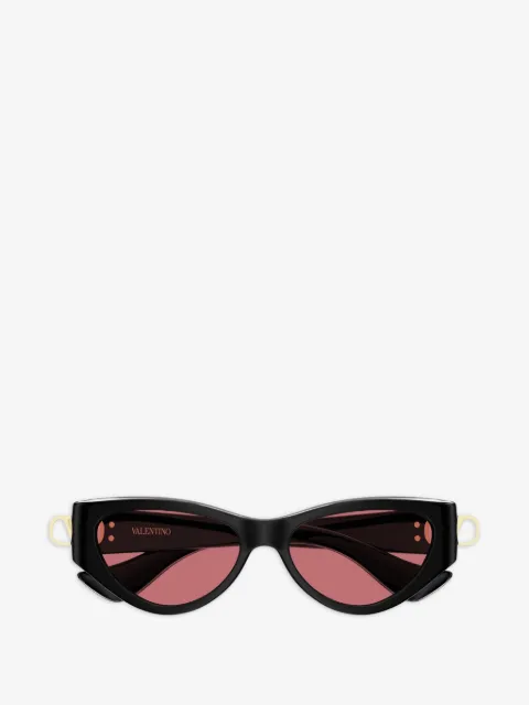 VALENTINO GARAVANI EYEWEAR Óculos de sol gatinho com V-logo