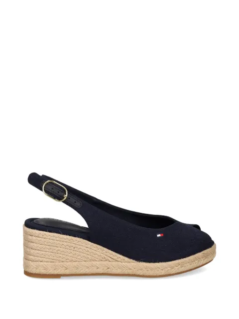 Tommy Hilfiger slingback wedge espadrilles