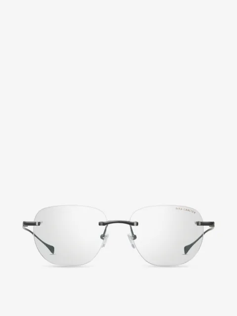 Dita Eyewear LSA-130 rimless geometric-frame glasses