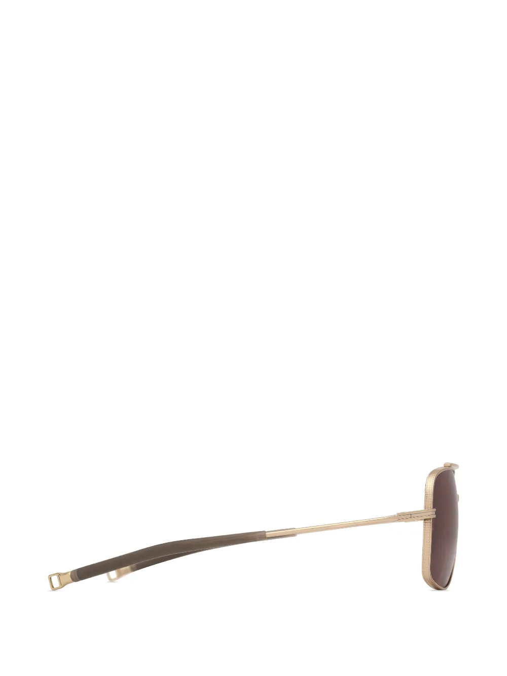 Dita Eyewear LSA-138 zonnebril met piloten montuur en dubbele neusbrug Goud