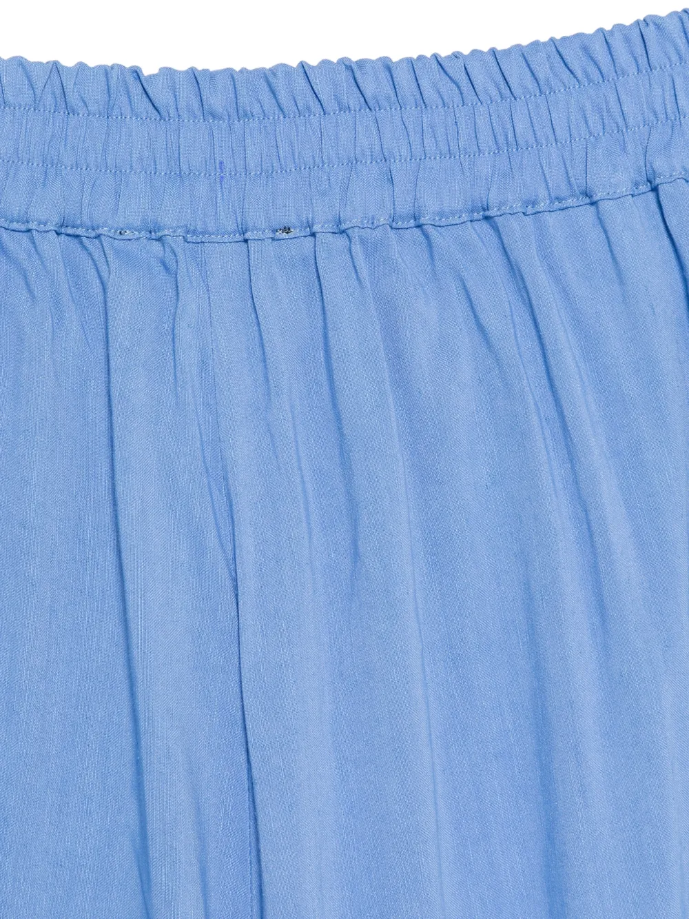 Ermanno Scervino Broek met elastische tailleband Blauw