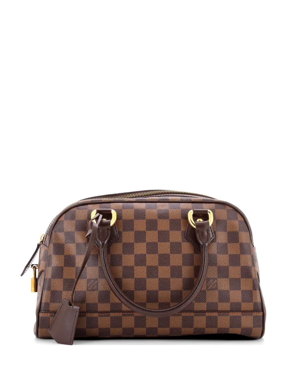 Louis Vuitton Pre-Owned Borsa a mano Duomo Boston Damier - Marrone