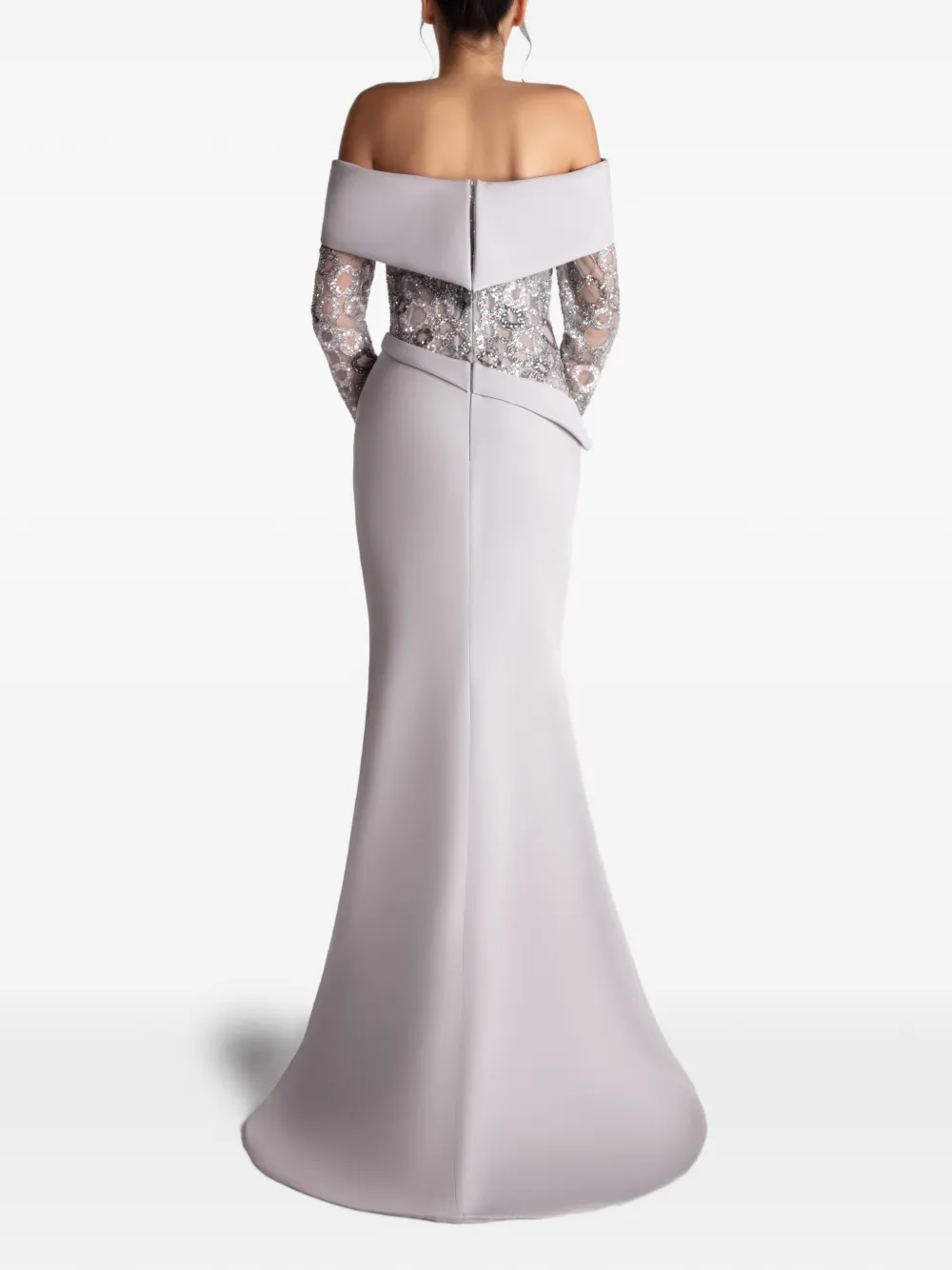 Gattinolli by Marwan Off-shoulder jurk Grijs