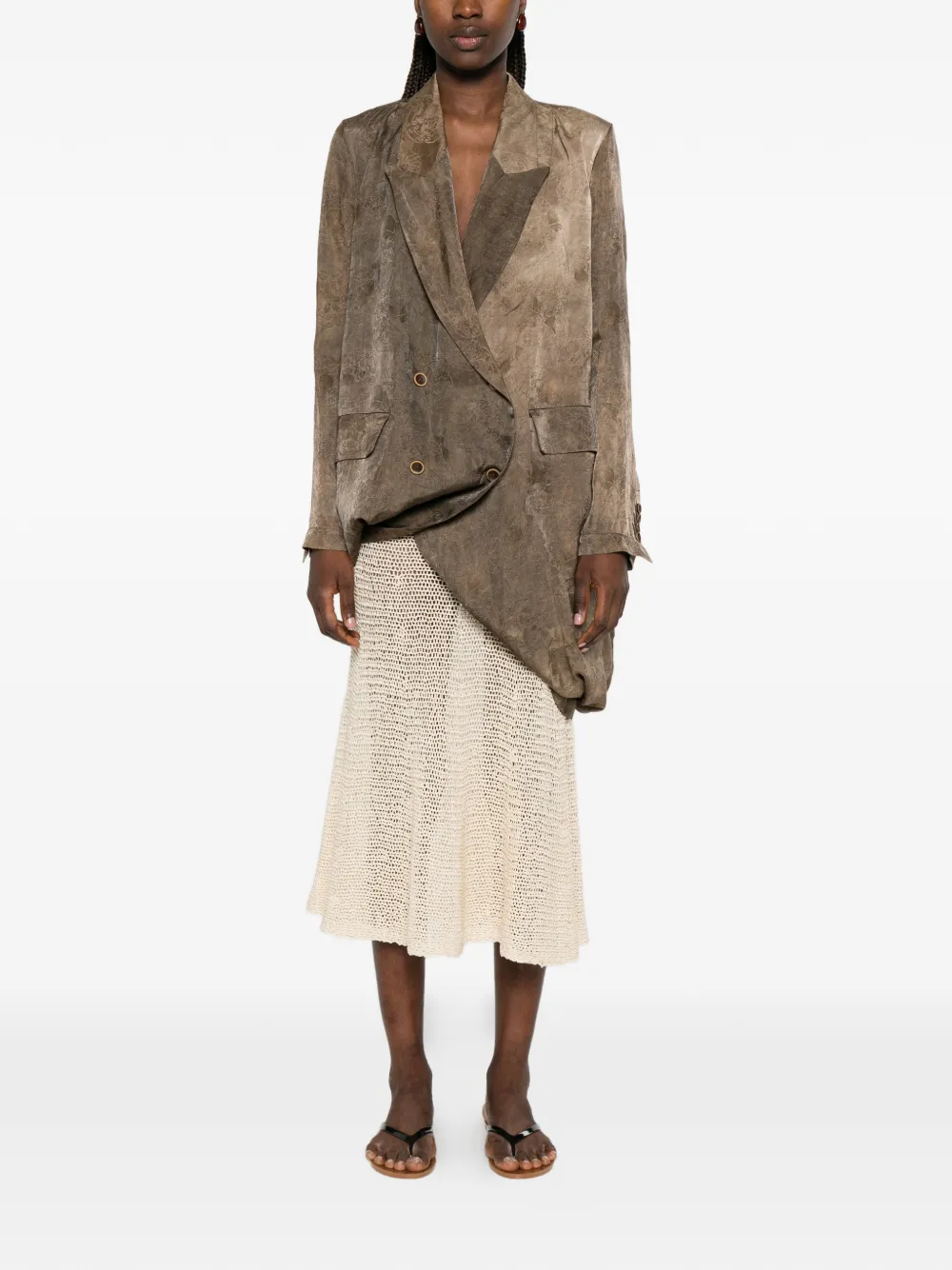 Uma Wang Kasiia blazer Bruin