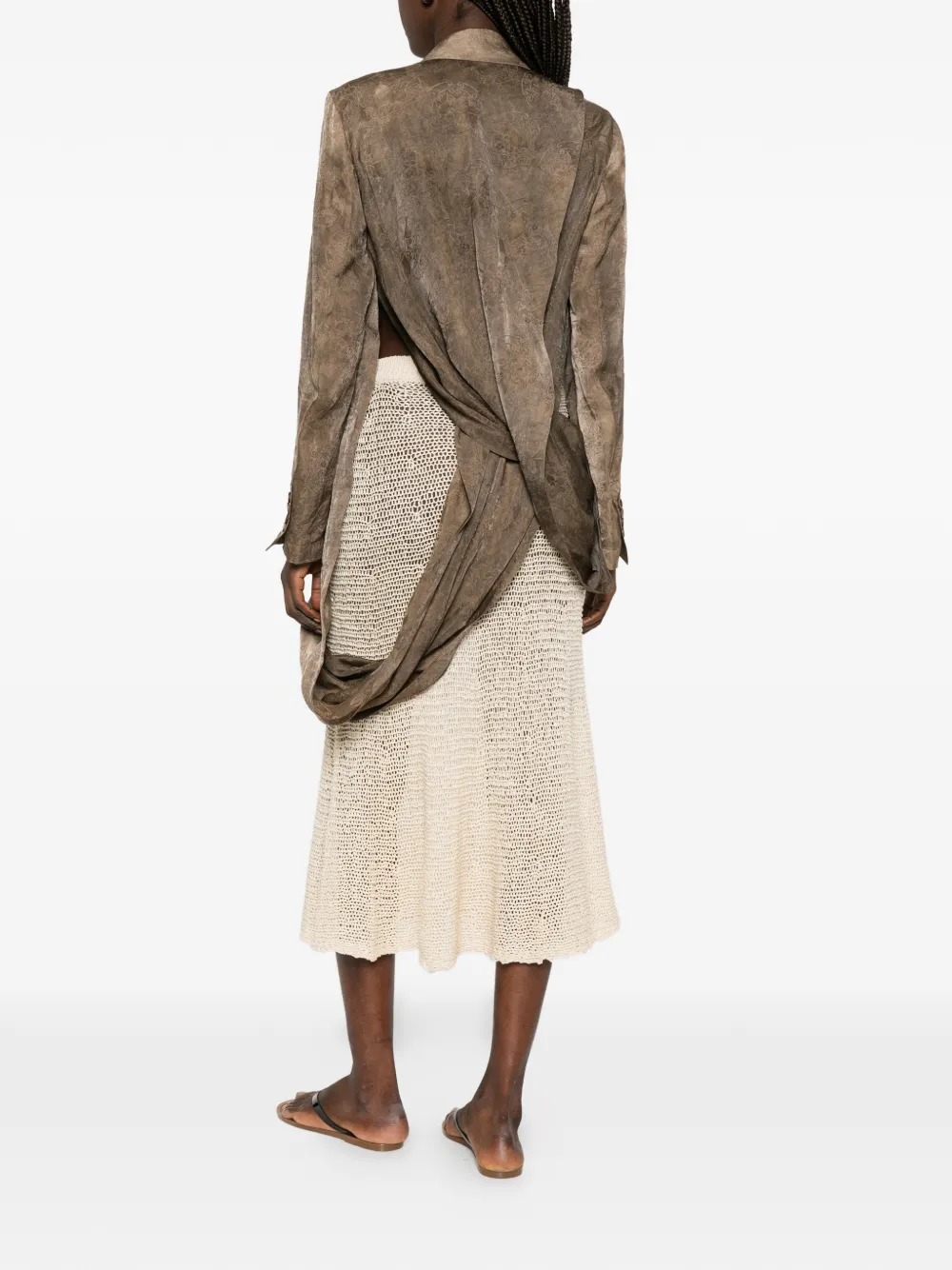 Uma Wang Kasiia blazer Bruin