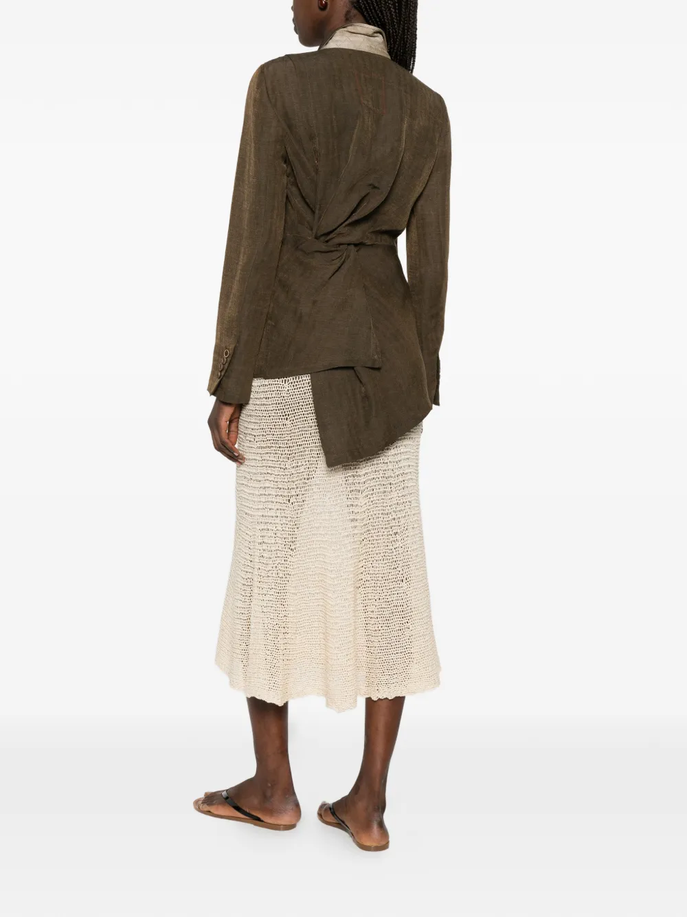 Uma Wang Blazer Bruin