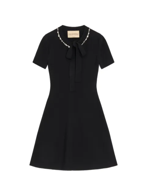 Valentino Garavani vestido tejido con bordado