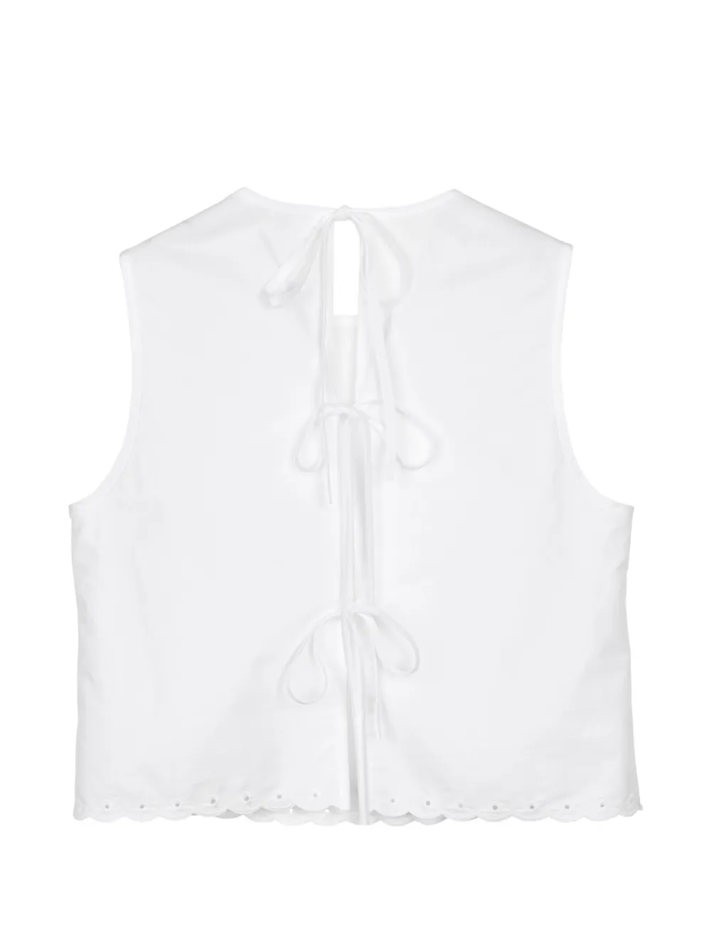 Cecilie Bahnsen Deeba top Wit