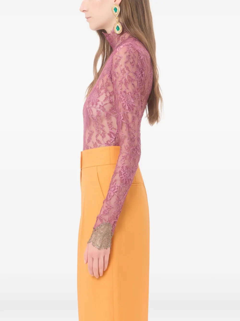 Valentino Garavani Kanten body Roze