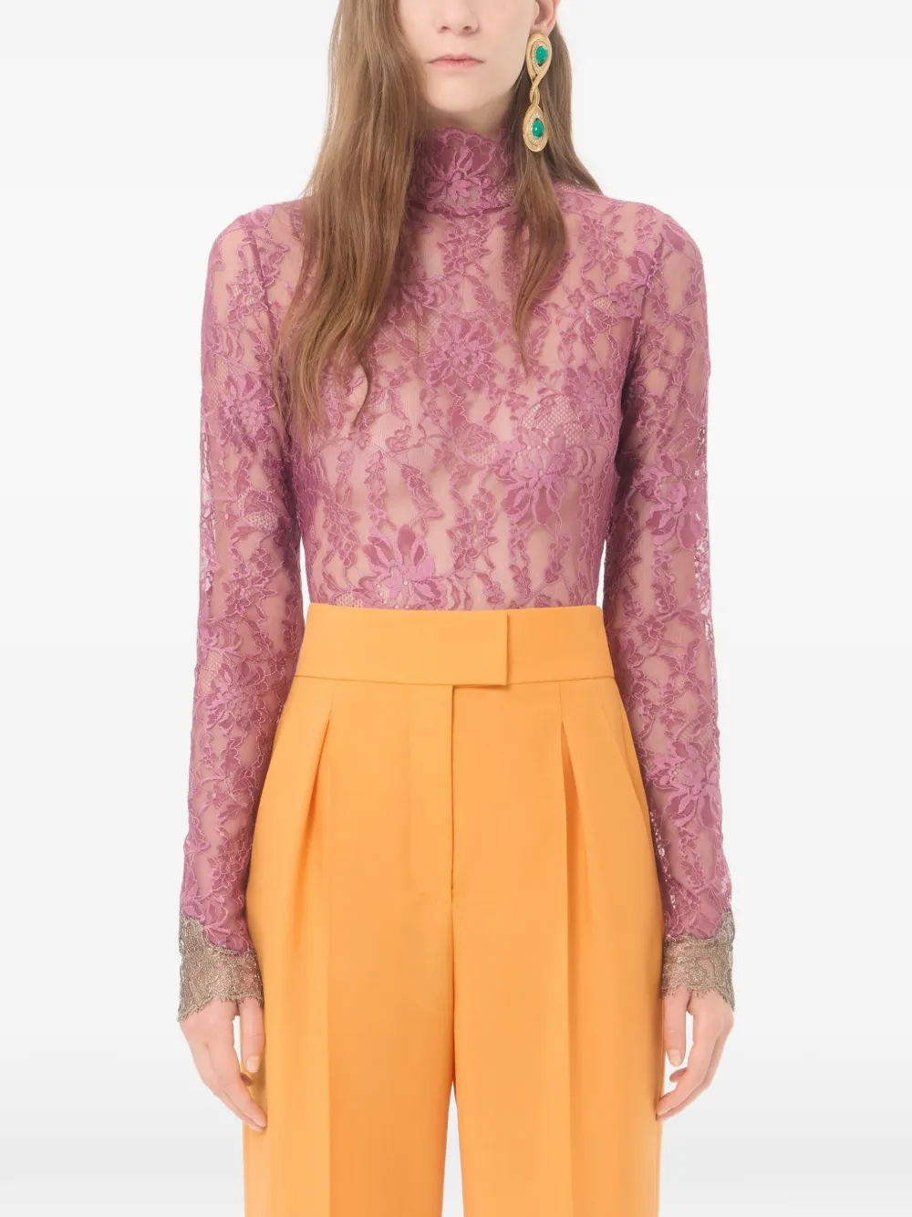 Valentino Garavani Kanten body Roze