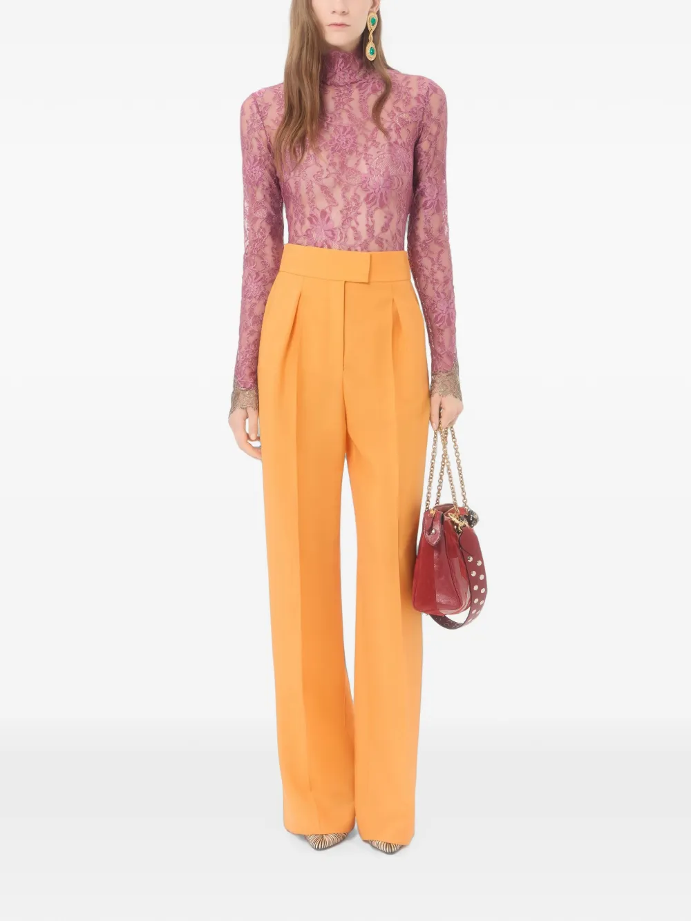Valentino Garavani Kanten body Roze