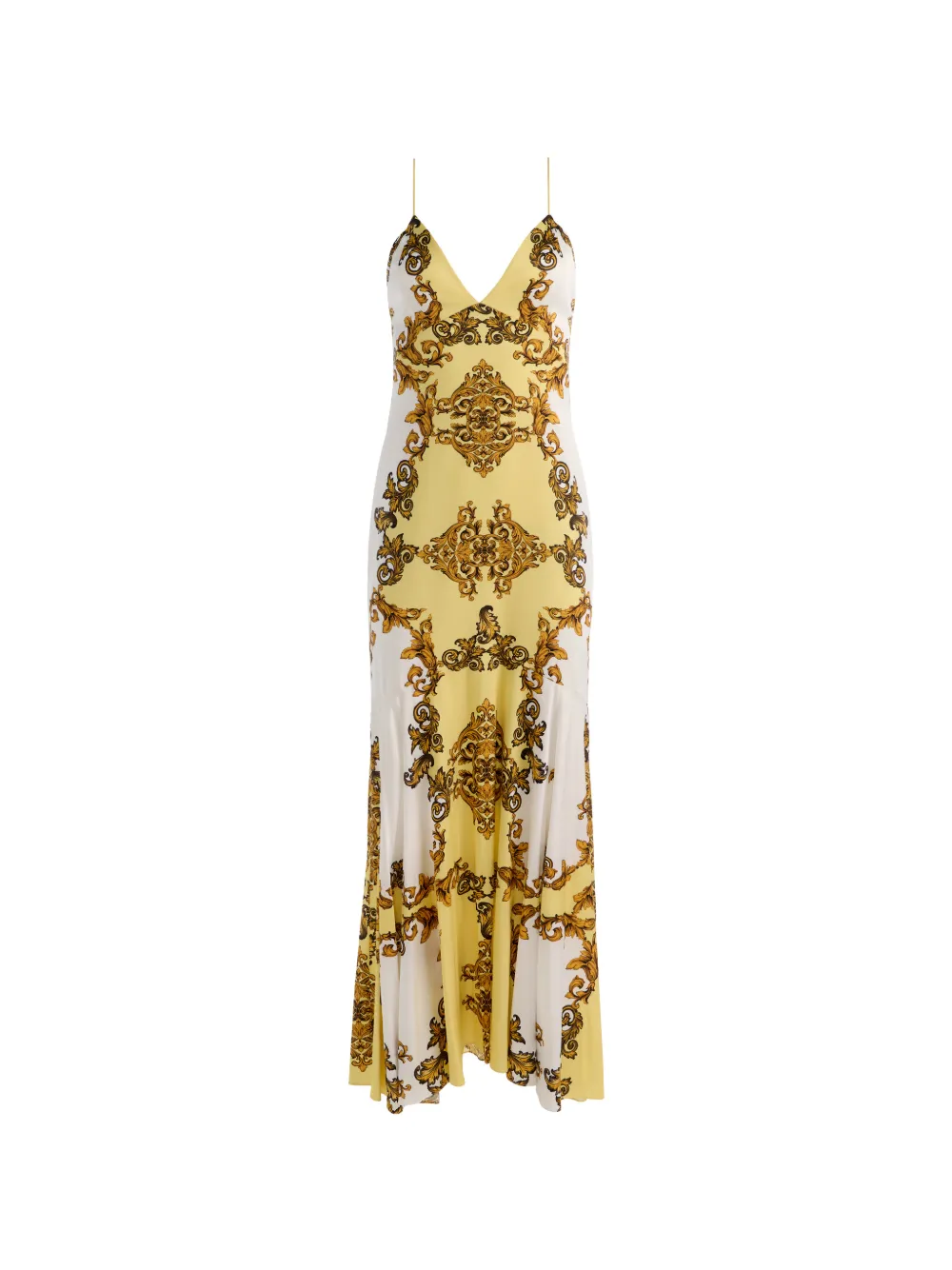 alice + olivia Milta baroque-print maxi dress - Giallo