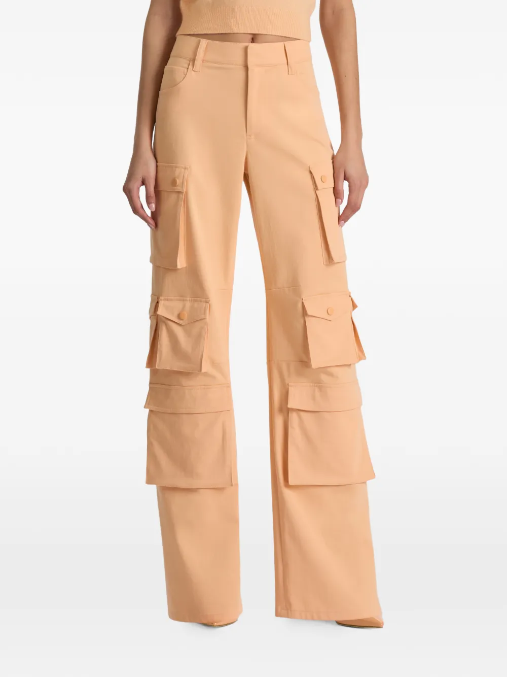 alice + olivia Olympia broek met cargo zakken Oranje