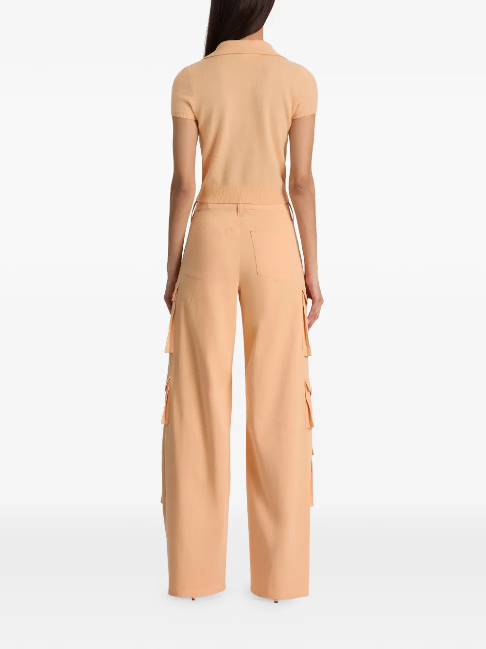 alice + olivia Olympia broek met cargo zakken Oranje