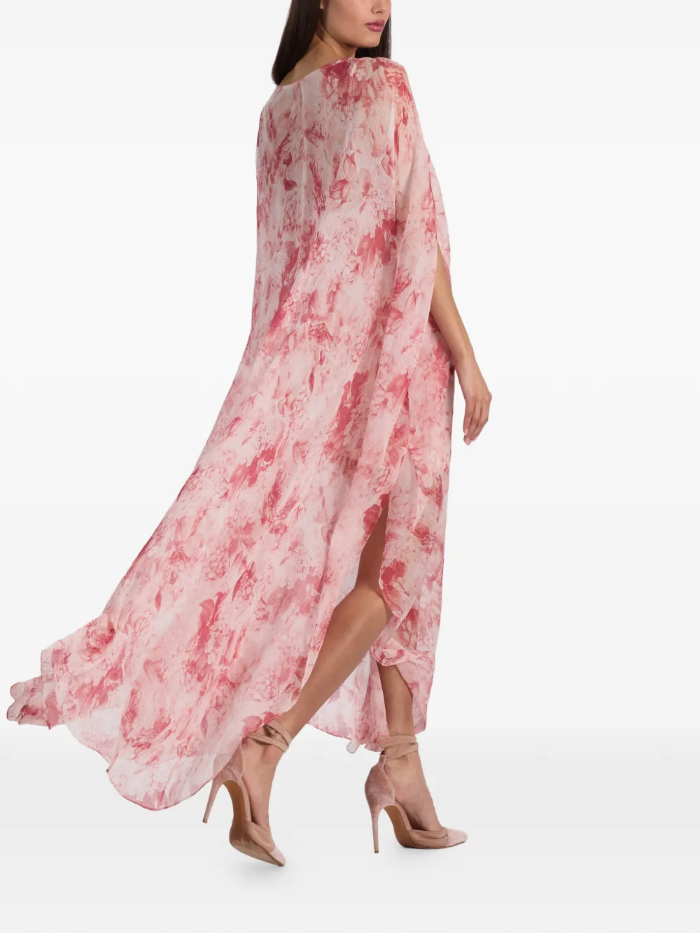 alice + olivia Maxi-jurk met bloemenprint Roze