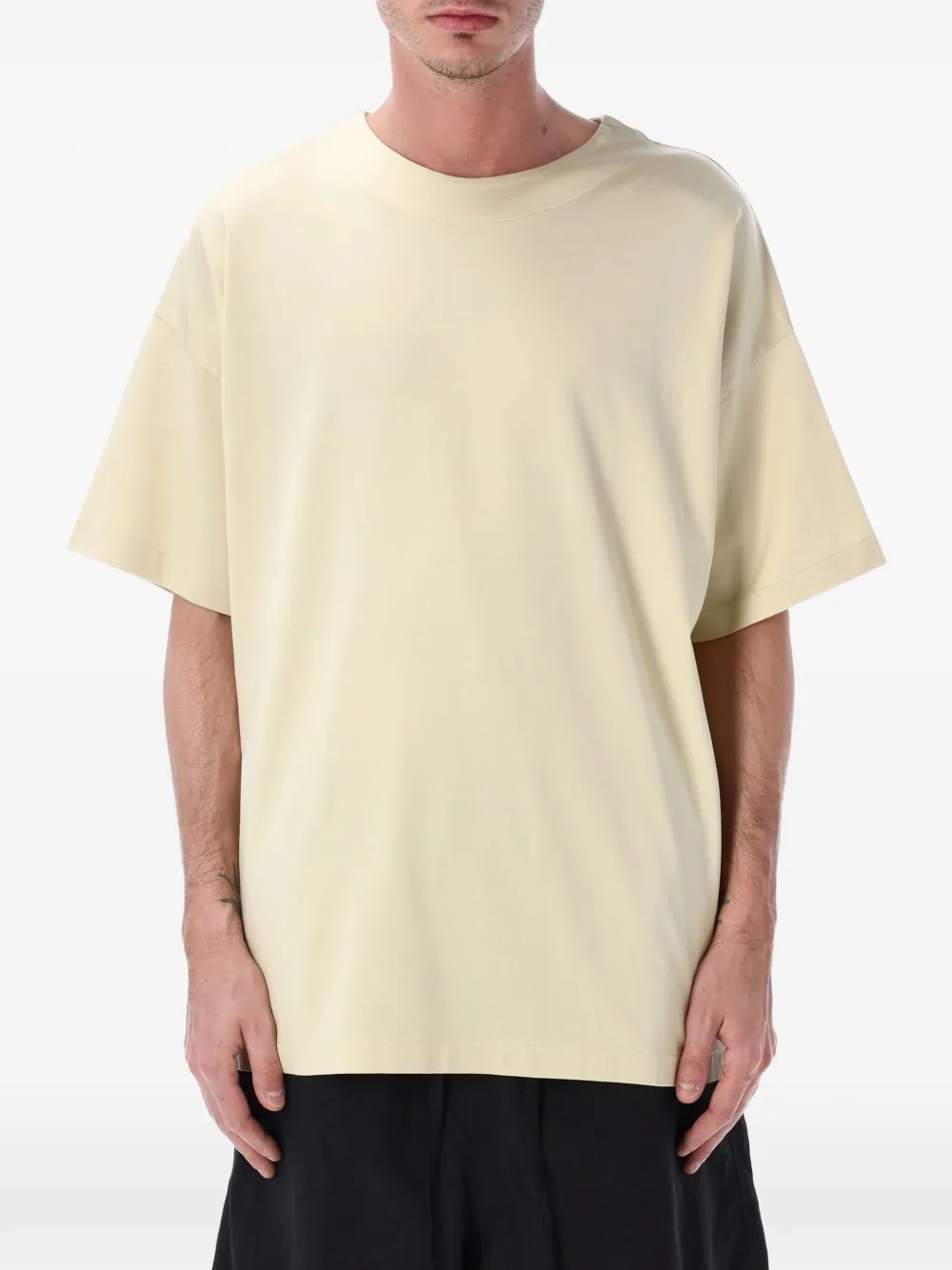 Fear Of God Clean Neck Tee - Toni neutri