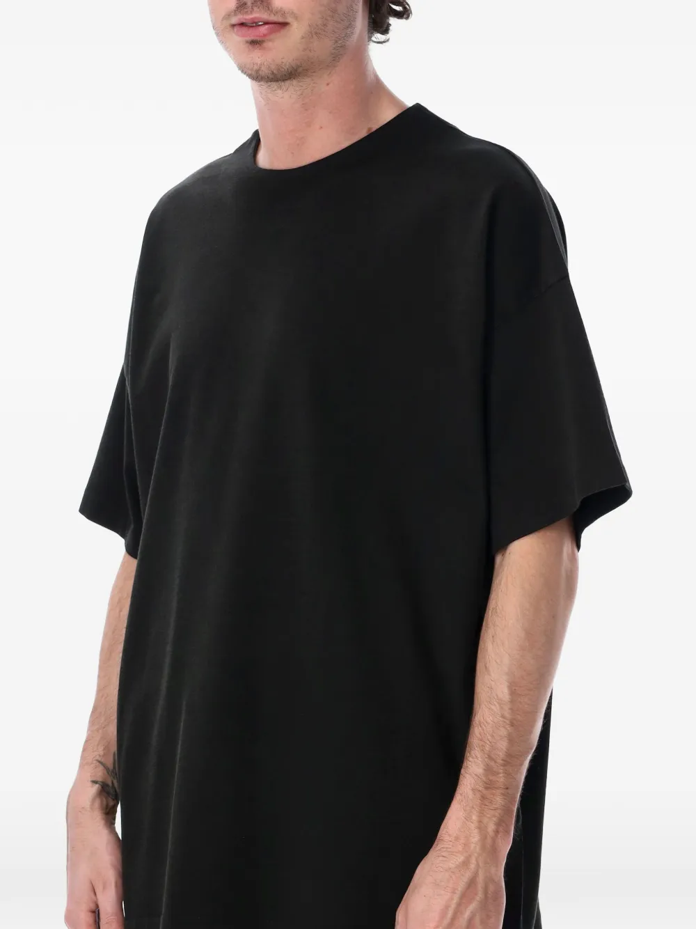 Fear Of God T-shirt met logopatch Zwart