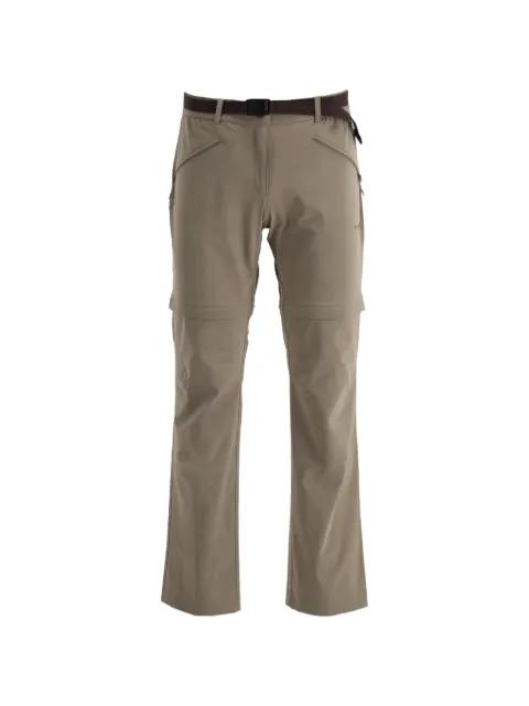 TRANGOWORLD zip-off belted trousers