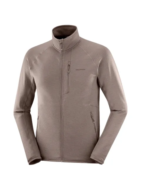 Salomon ribbed raglan-sleeve lightweight jacket