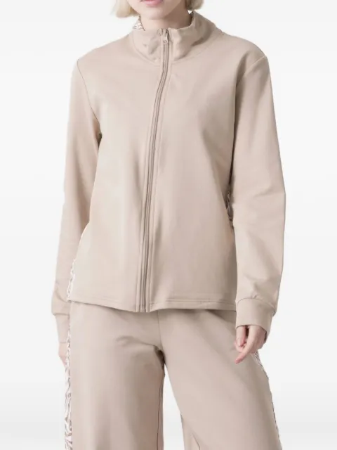 DIMENSIONE DANZA zebra-print panelled sweater