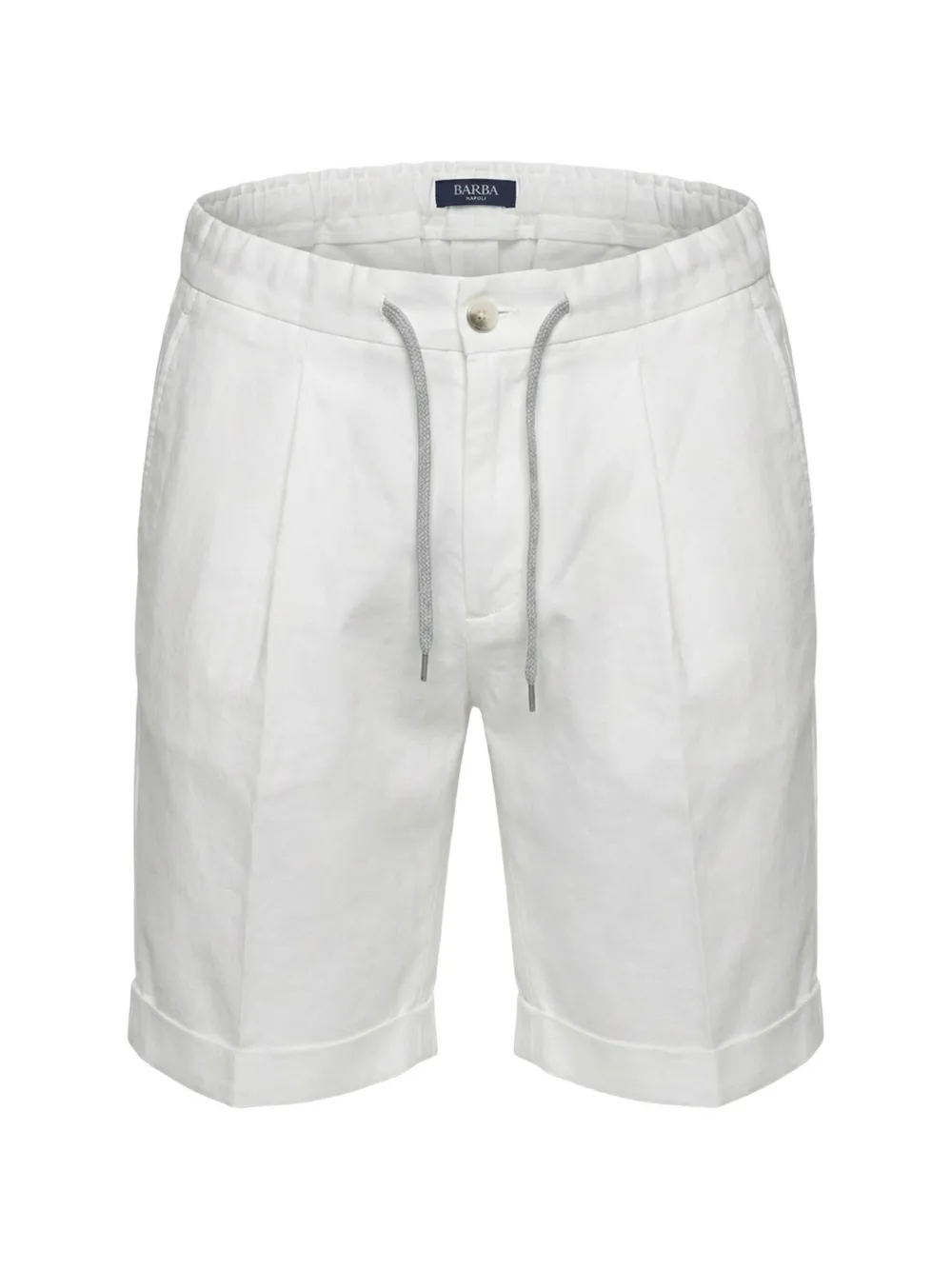 Arte Antwerp pleated drawstring shorts - Weiß