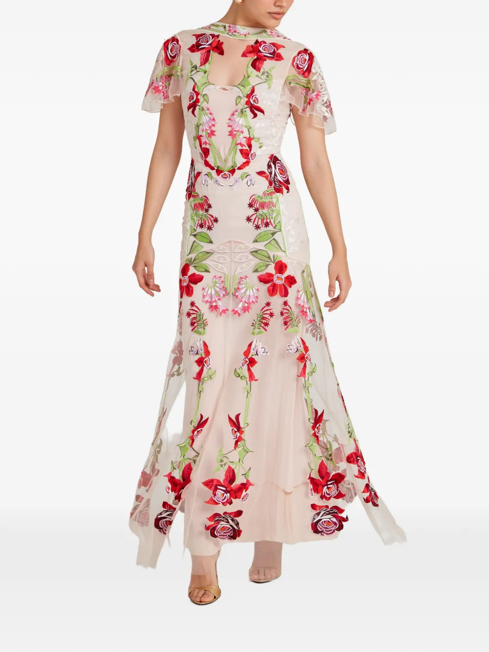 Temperley London Lucille jurk Roze