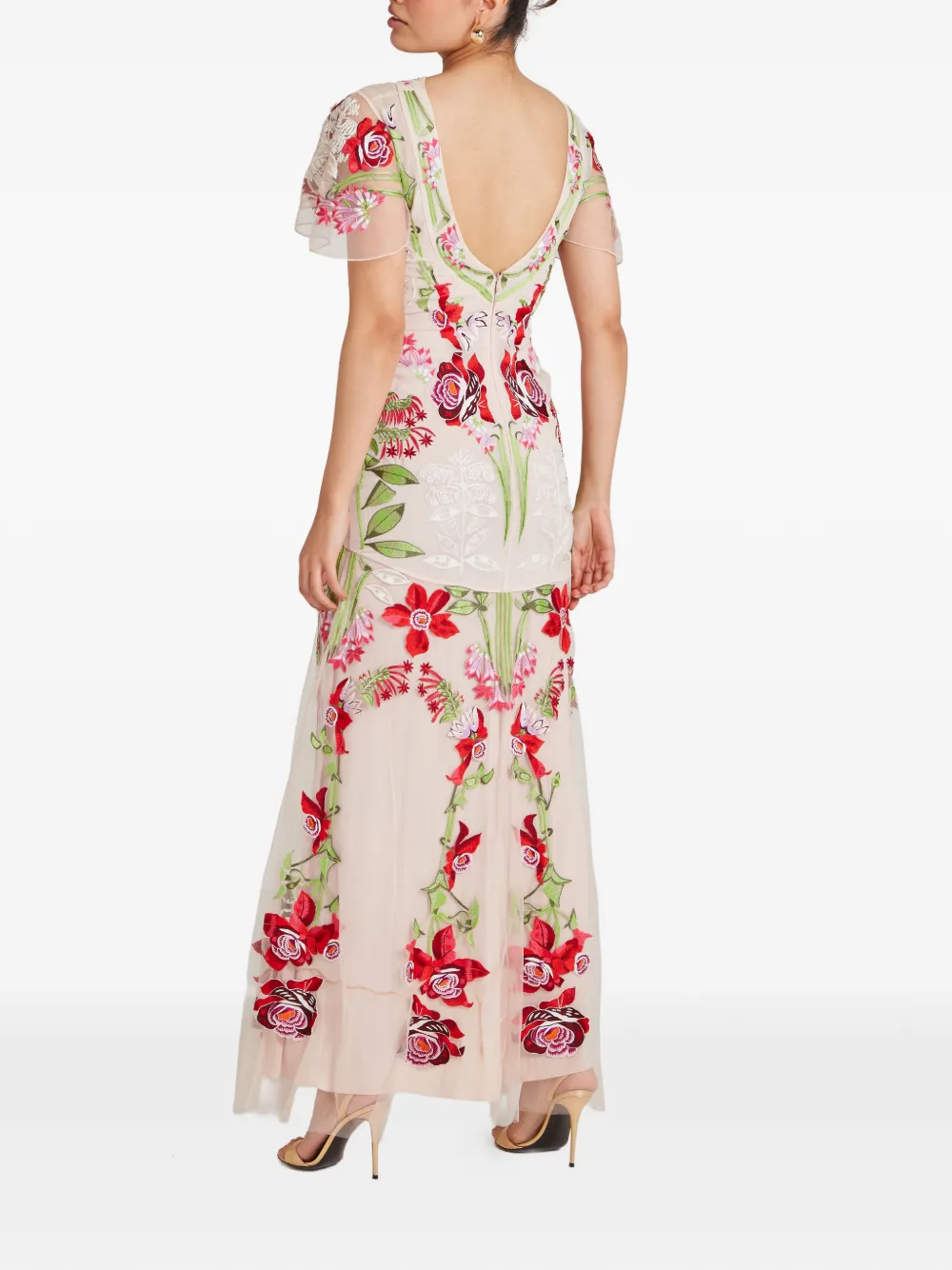 Temperley London Lucille jurk Roze