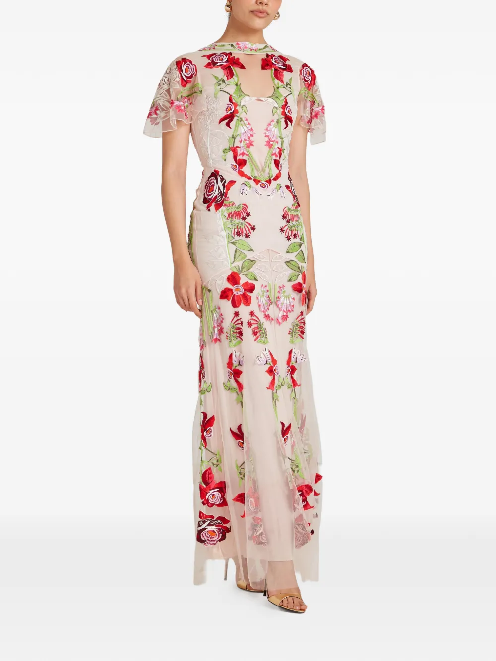 Temperley London Lucille jurk Roze