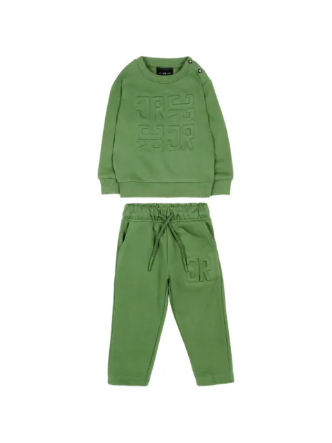 John Richmond Junior logo-embossed tracksuit set