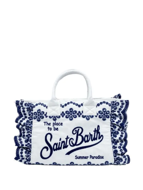 MC2 Saint Barth embroidered-logo tote bag