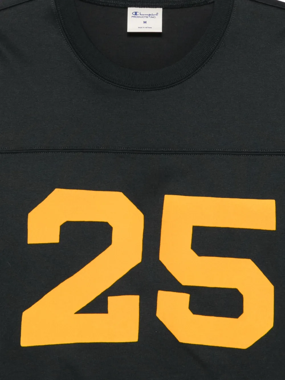 Champion T-shirt met logoprint Zwart