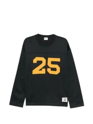 Champion Patchwork striped-sleeve T-shirt | Blue | FARFETCH ZA