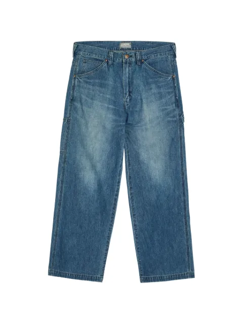 Blue Blue Japan faded-effect carpenter jeans