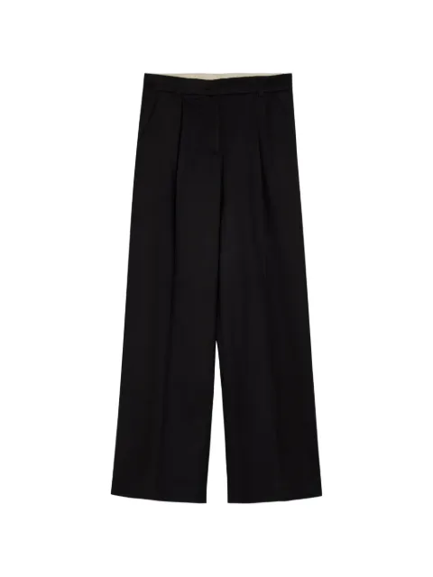 AKYN Perla pleated wide-leg trousers