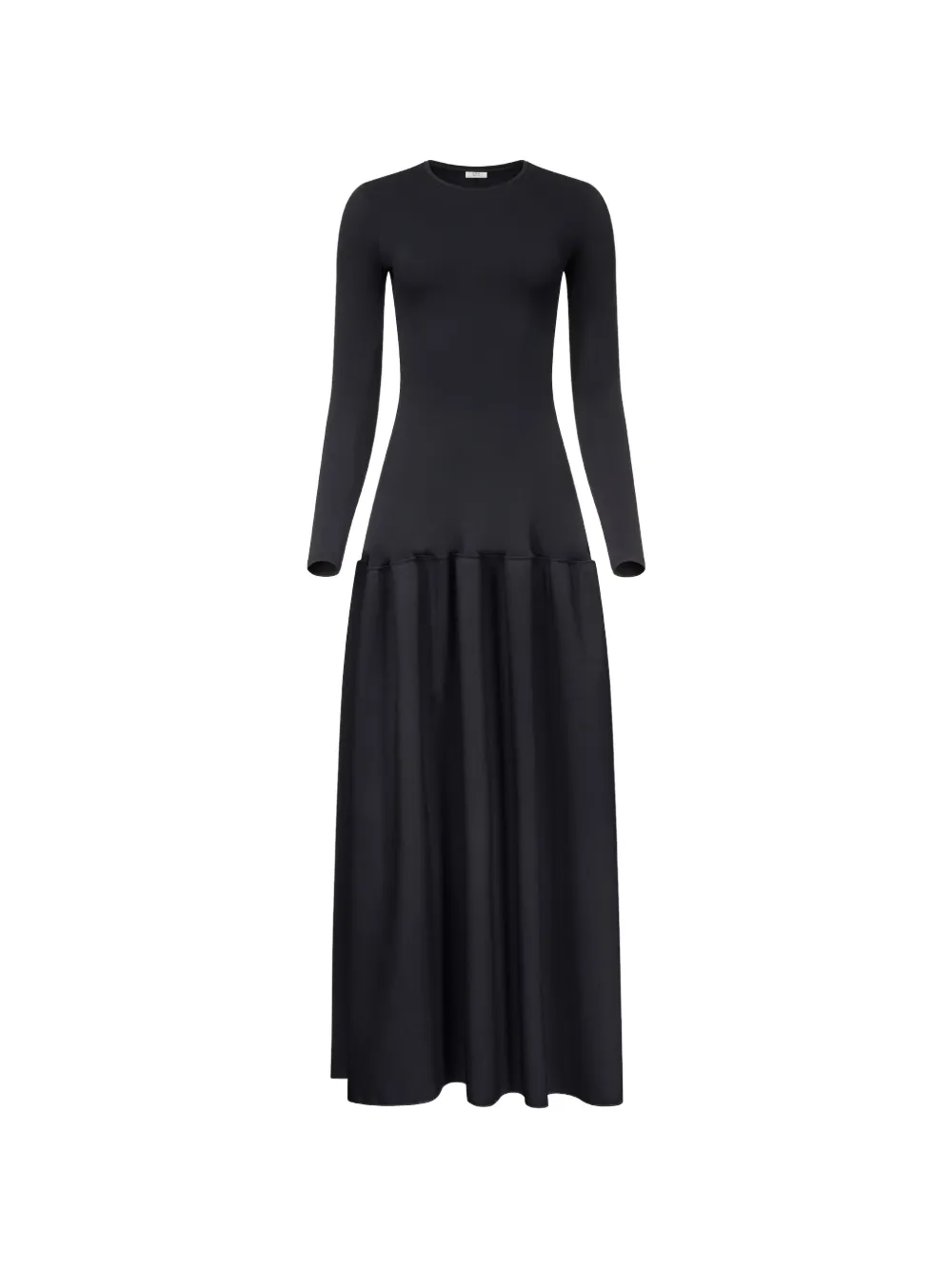 FFORME Catrin gathered maxi dress - Nero