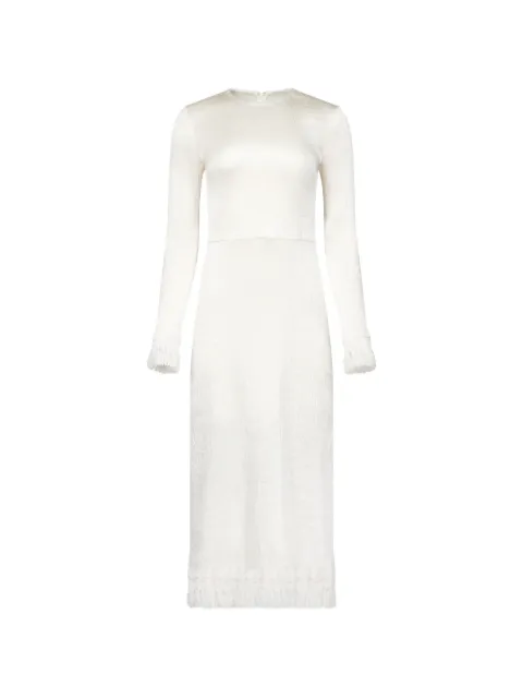 FFORME Mina fringed crinkled dress