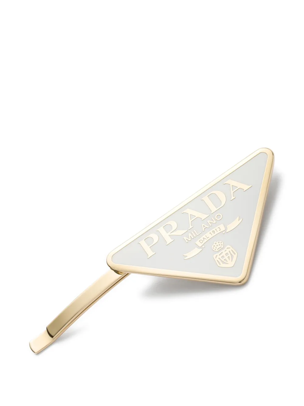 Prada metal hair pins - Oro