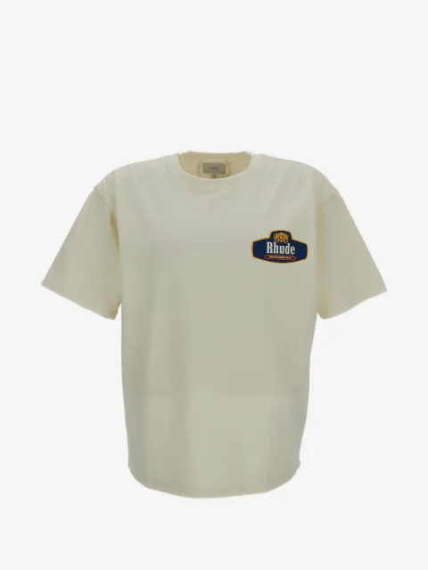 RHUDE playera manga corta con logo estampado